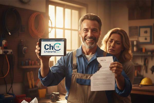 De una Multa de 7.500€ a la Felicidad: La Historia del Electricista Anónimo y chorario.com