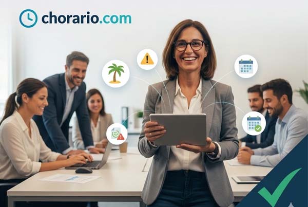 Más Allá del Fichaje: Cómo Gestionar Vacaciones, Asuntos Propios e Incidencias con chorario.com
